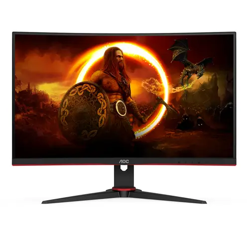 G2 C24G2AE/BK pantalla para PC 59,9 cm (23.6") 1920 x 1080 Pixeles Full HD LED Negro, Rojo - Imagen 3