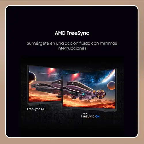 Monitor Gaming 27" Odyssey G5 G5F1 QHD 180Hz Plano - Imagen 4