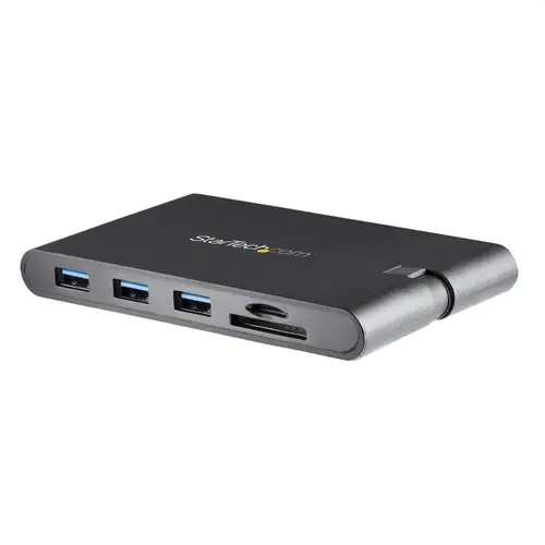 Docking Station USB-C con HDMI y VGA - para Mac y Windows -3x USB 3.0 - SD / micro SD - PD 3.0 - Adaptador USB C a USB 3.0 - Imagen 1