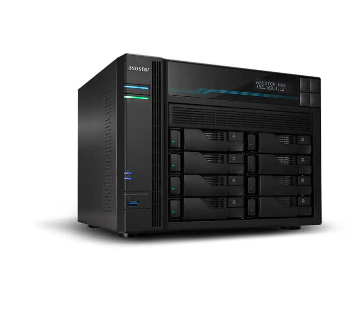 AS6508T NAS Torre Intel Atom® C3538 8 GB DDR4 0 TB ADM Negro