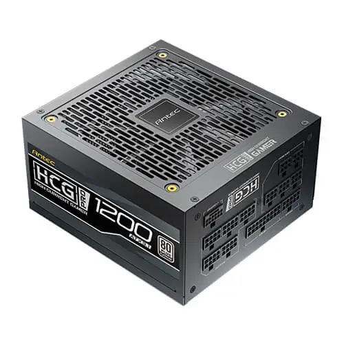 HIGH CURRENT GAMER HCG1200 PRO Platinum ATX 3.1 unidad de fuente de alimentación 1200 W 20+4 pin ATX Negro