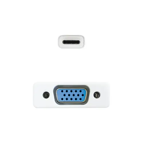 Conversor USB-C a VGA. USB-C/M-VGA/H, Aluminio 10 cm - Imagen 3