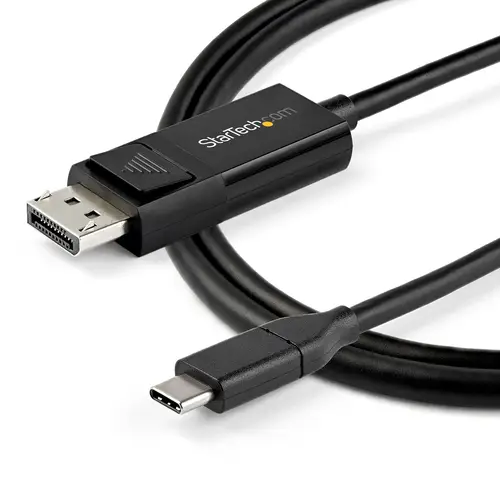 2m - Cable USB-C a DisplayPort 1.4 - Bidireccional - Imagen 4