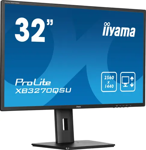 ProLite XB3270QSU-B1 pantalla para PC 81,3 cm (32") 2560 x 1440 Pixeles Wide Quad HD LED Negro - Imagen 2