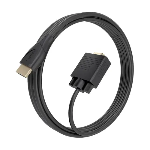 Cable Conversor HDMI a SVGA, HDMI A/M-SVGA/M, Negro, 2.0m - Imagen 2
