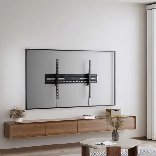 Soporte eco inclinable para monitor/TV 75kg de 43-100, Negro - Imagen 4