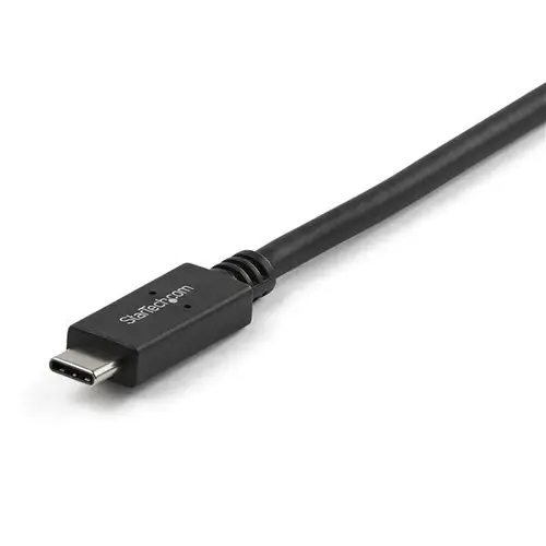 Cable de Carga y Sincronización USB-A a USB-C de 1m - Cable USB de 10Gbps - Cable de Datos USB-A a USB Tipo C - M/M - Negro - Imagen 3