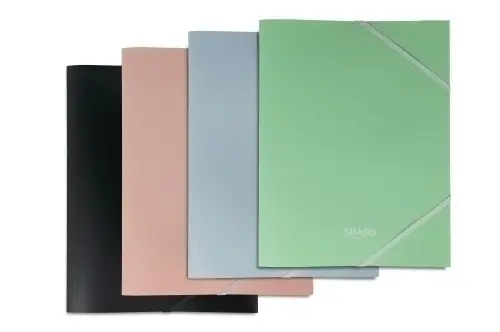 CARPETA SOLAP. PARDO PASTEL PP Fº VERDE - Pack de 10 unidades