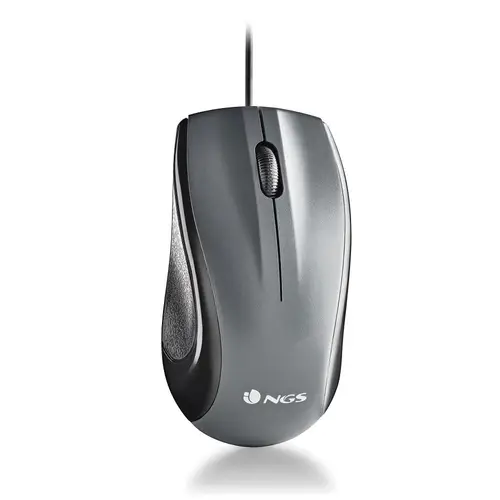 MUSK ratón Universal Ambidextro USB tipo A Laser 1200 DPI - Imagen 1