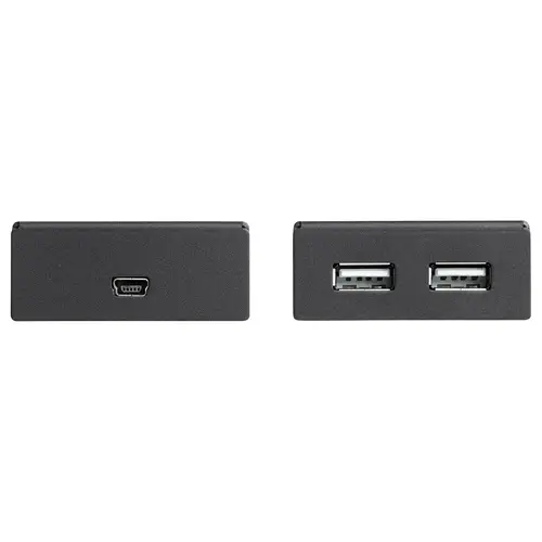 Extensor Alargador USB 2.0 de 4 Puertos por Cable Cat5 o Cat6 - Extensor Compacto USB 2.0 por Ethernet - Hasta 40 Metros - Hub Ladrón USB 2.0 Remoto - Imagen 3