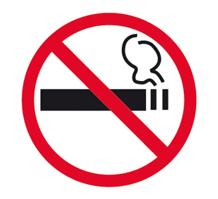 ET. SEÑALIZADORA PROHIBIDO FUMAR 114X114 APLI 845