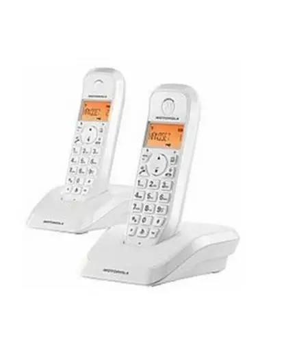 S12 Duo Teléfono DECT Identificador de llamadas Blanco - Imagen 1