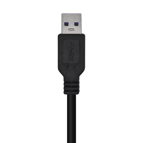 Cable USB 3.0 Impresora Tipo A/M-B/M, Negro, 2.0m - Imagen 3