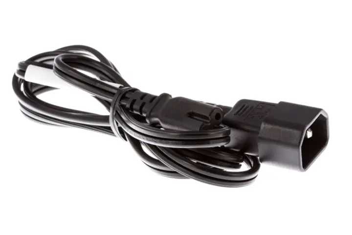 CS-CC6-IEC cable de transmisión Negro 0,5 m C7 acoplador C14 acoplador