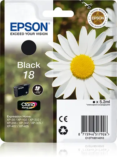 Daisy Cartucho 18 negro (etiqueta RF) - Imagen 1