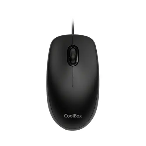 RATON U01 USB 1600DPI NEGRO - Imagen 1