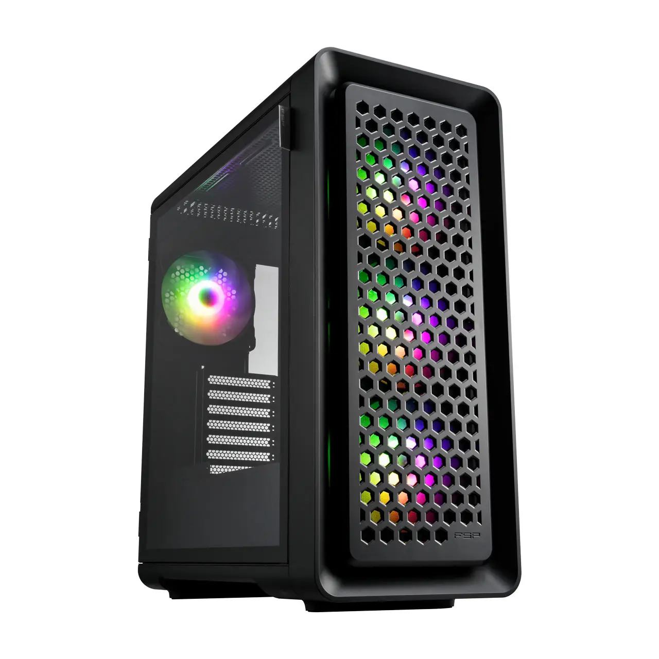 CUT593P Carcasa Full Tower mITX, mATX, ATX Negro ARGB