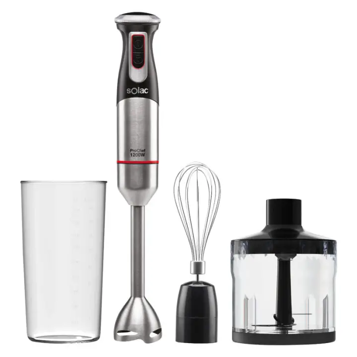 BA5609 PRO CHEF 1200 1 L Batidora de vaso 1200 W Negro, Acero inoxidable