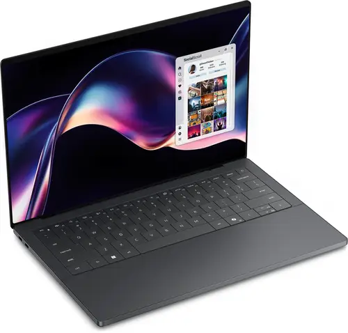 XPS 14 DA14260 Copilot+ PC Intel Core Ultra X7 358H Portátil 35,6 cm (14") Pantalla táctil 2.8K 32 GB LPDDR5x-SDRAM 1 TB SSD Wi-Fi 7 (802.11be) Windows 11 Pro Grafito Español - Imagen 3