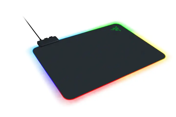 Firefly V2 Alfombrilla de ratón para juegos Negro