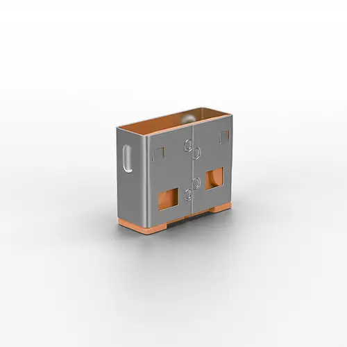 40463 bloqueador de puerto USB tipo A Naranja Acrilonitrilo butadieno estireno (ABS) 10 pieza(s) - Imagen 3