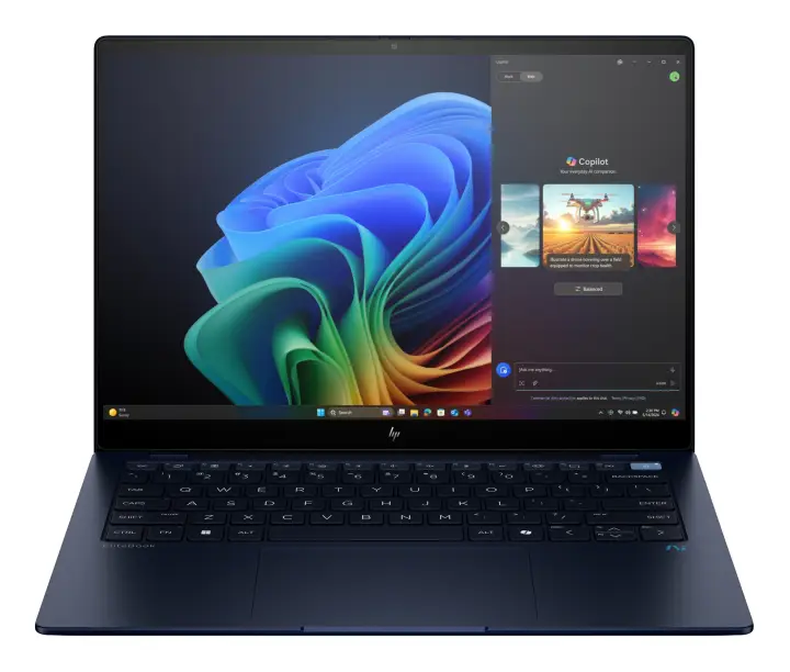 EliteBook Ultra G1q Copilot+ PC Qualcomm Snapdragon X1E-78-100 Portátil 35,6 cm (14") Pantalla táctil 2.2K 32 GB LPDDR5x-SDRAM 1 TB SSD Wi-Fi 7 (802.11be) Windows 11 Pro Azul