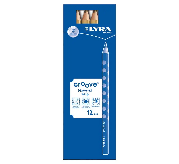 C.12 LAPICES LYRA GROOVE 3810250 ORO