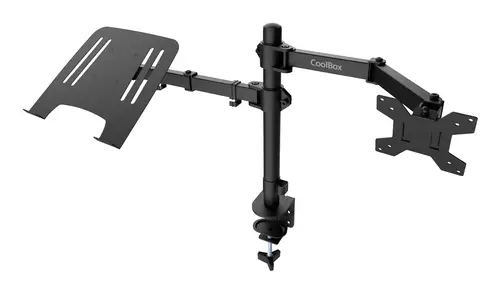 Soporte de dos brazos para monitor y portátil MP01 - Imagen 2