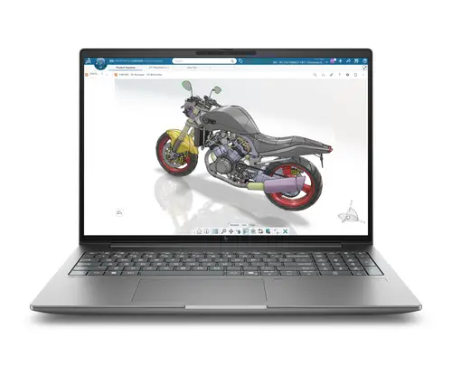 DQ0D8ET ordenador portatil Copilot+ PC Intel Core Ultra 7 356H 40,6 cm (16") WUXGA 32 GB DDR5-SDRAM 1 TB SSD NVIDIA RTX PRO 1000 Blackwell Wi-Fi 7 (802.11be) Windows 11 Pro AI Workstation, AI PC Plata - Imagen 1