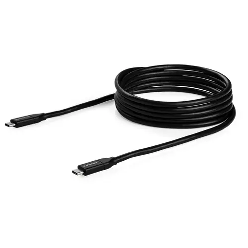 Cable de 2m USB-C a USB-C con capacidad para Entrega de Alimentación de 5A - USB TipoC - Cable de Carga USBC - USB 2.0 - Imagen 4