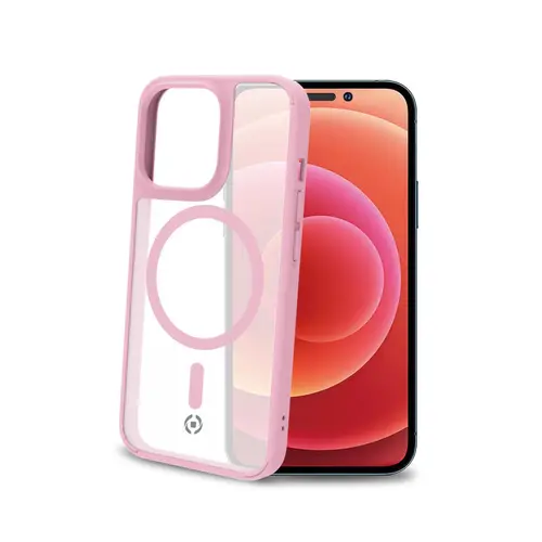 Magmatt funda para teléfono móvil 15,5 cm (6.1") Rosa, Transparente - Imagen 3
