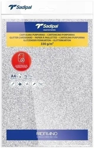 CARTULINA PURPUR.A4 SADIPAL PT P/3