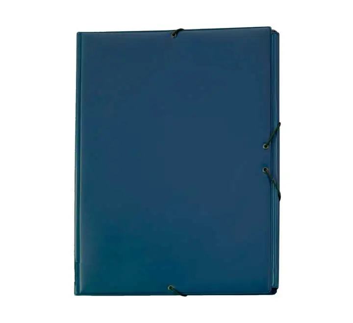 CARP. GOMAS GRAFOPLAS PVC Fº BOLSA INT. AZ