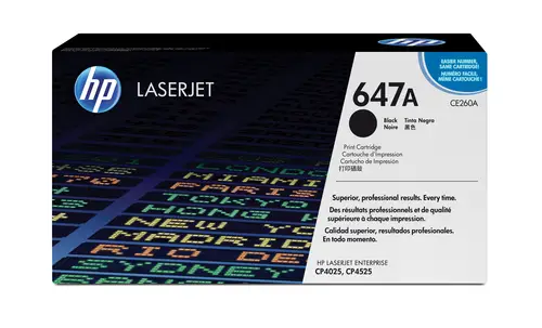 Cartucho de tóner original LaserJet 647A negro - Imagen 1