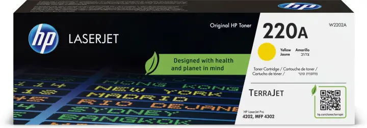 Cartucho de tóner Original LaserJet 220A amarillo