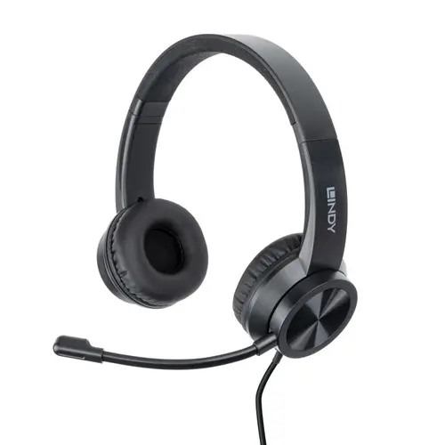 20439 auricular y casco Auriculares Alámbrico Diadema Oficina/Centro de llamadas USB Tipo C Negro - Imagen 1
