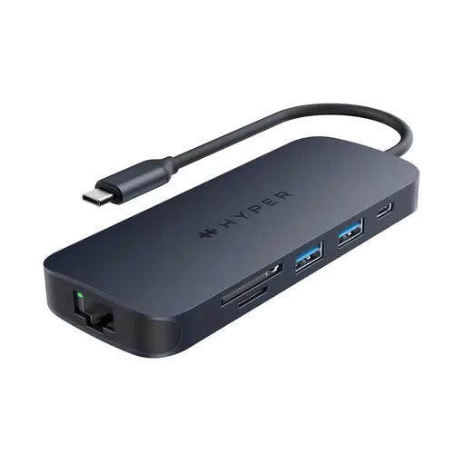 HD4004GL base para portátil y replicador de puertos USB Tipo C Azul - Imagen 1