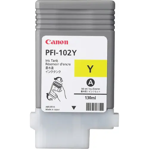 PFI-102Y cartucho de tinta Original Amarillo - Imagen 1