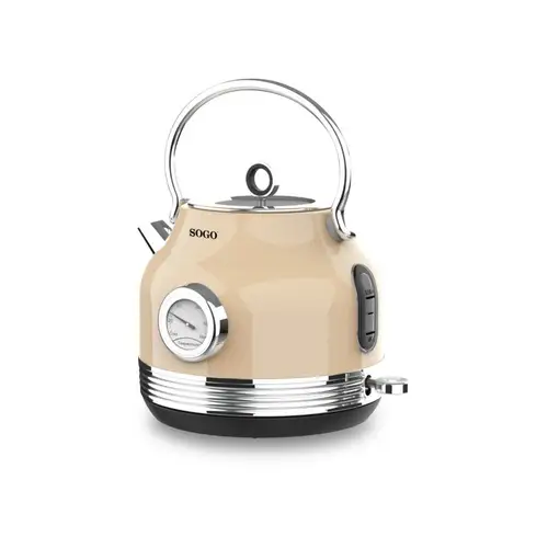 KET-SS-7765 tetera eléctrica 1,8 L Beige - Imagen 2