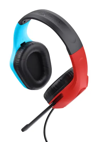GXT 416S Zirox Auriculares Alámbrico Diadema Juego Negro, Cian, Rojo - Imagen 4