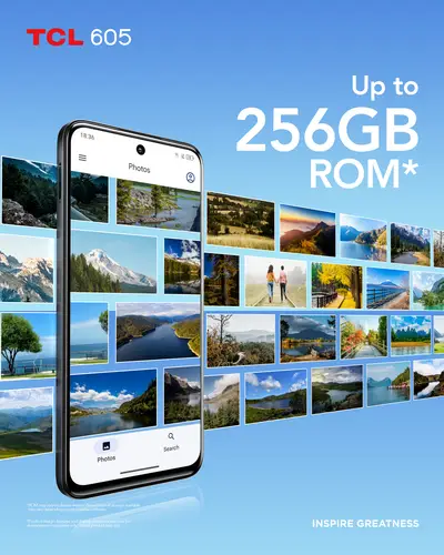 605 16,9 cm (6.67") SIM doble Android 15 4G USB Tipo C 8 GB 256 GB 5200 mAh Azul - Imagen 6