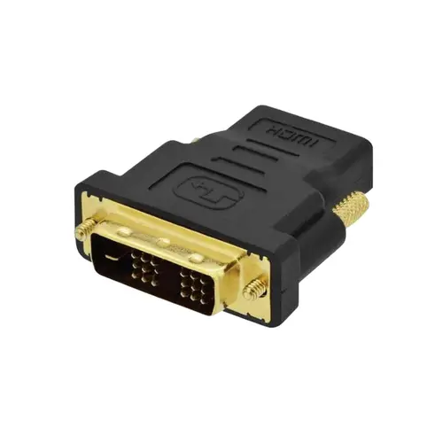 Adaptador DVI a HDMI con conector DVI tipo 18+1 - Imagen 1