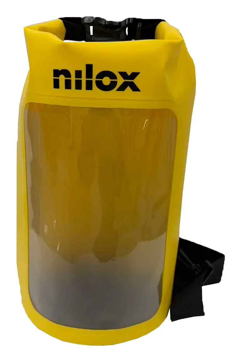 Dry Bag 5L Amarillo, Negro Cloruro de polivinilo (PVC)