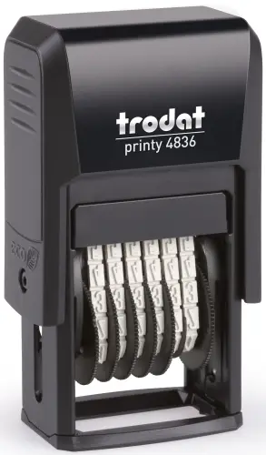 NUMERADOR e.A. TRODAT  4836 (3.8 mm. 6 b