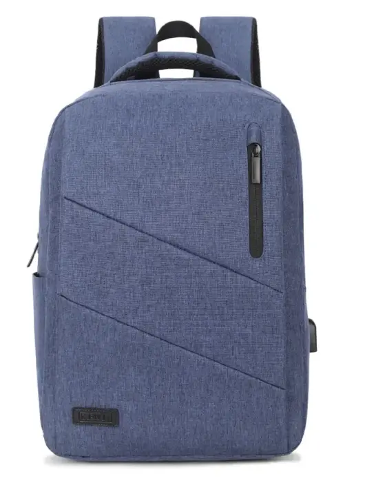 City Backpack Mochila para portátil 15.6", Poliéster Oxford, Azul