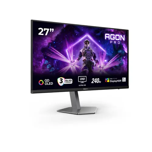G2 AG276UZD pantalla para PC 67,3 cm (26.5") 3840 x 2160 Pixeles 4K Ultra HD OLED Negro - Imagen 2