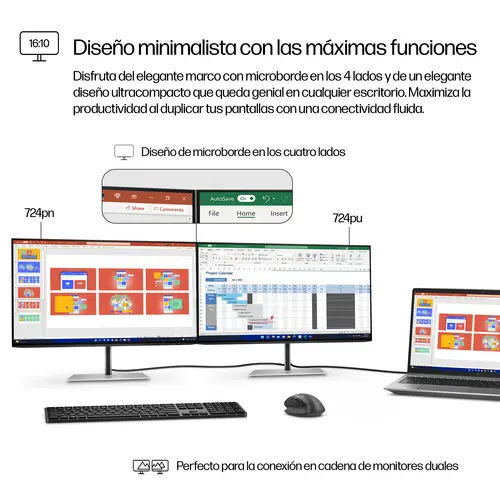 Monitor Pro de la serie 7 de 24 pulgadas con resolución WUXGA: 724pn - Imagen 7