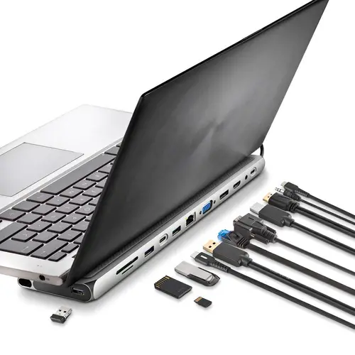 HUB USB NGS 12 PUERTOS USB 2.0 CON ADAPTADOR DE CORRIENTE WONDERDOCK12PRO - Imagen 3