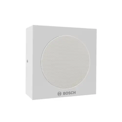 BOSCH MEGAFONÍA (LB8-UM06E) ALTAVOZ DE CAJA DE 6W, METAL, CUADRADO (MOQ 6)