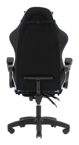 MGC-X Fabric Silla para videojuegos de PC Asiento acolchado Negro, Azul - Imagen 9